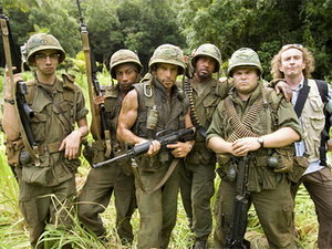 Proteste la premiera filmului "Tropic Thunder"