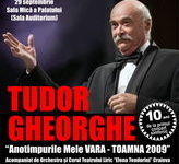 Un nou turneu semnat Tudor Gheorghe incepand din septembrie: Stagiunea permanentelor frumuseti