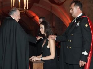 Ramona Badescu a fost investita cu ordinul Cavalerilor  de Malta