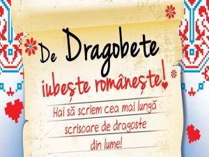 De Dragobete, romanii sunt invitati sa scrie cea mai lunga scrisoare de dragoste din lume