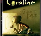 Coraline isi face curaj pe DVD